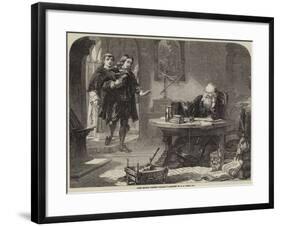 John Milton Visiting Galileo-Solomon Alexander Hart-Framed Giclee Print