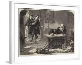 John Milton Visiting Galileo-Solomon Alexander Hart-Framed Giclee Print