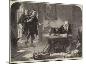 John Milton Visiting Galileo-Solomon Alexander Hart-Mounted Giclee Print