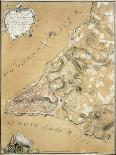 Map of Lower New York State and Surrounding Areas, C.1775-John Montresor-Mounted Giclee Print