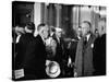 John Mooney Being Refused an Interview with His Brother Tom Mooney-Peter Stackpole-Stretched Canvas