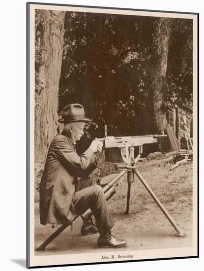 John Moses Browning-null-Mounted Photographic Print