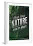 John Muir - Keep Close to Nature - Olympic National Park-Lantern Press-Framed Art Print