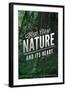 John Muir - Keep Close to Nature - Olympic National Park-Lantern Press-Framed Art Print