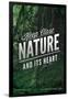 John Muir - Keep Close to Nature - Olympic National Park-Lantern Press-Framed Art Print