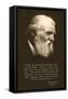 John Muir Photo with Quote-null-Framed Stretched Canvas