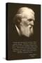 John Muir Photo with Quote-null-Stretched Canvas