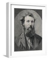 John Muir Scottish-American Naturalist-John And Charles Watkins-Framed Photographic Print