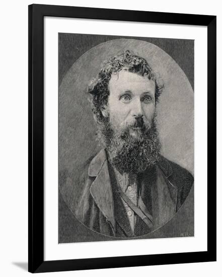 John Muir Scottish-American Naturalist-John And Charles Watkins-Framed Photographic Print