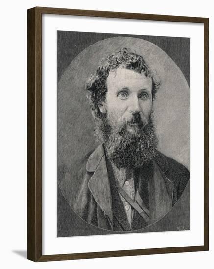 John Muir Scottish-American Naturalist-John And Charles Watkins-Framed Photographic Print