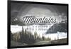 John Muir - the Mountains are Calling-Lantern Press-Framed Art Print