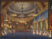 The Double Lobby or Gallery (South) Above the Corridor from Views of the Royal Pavilion, Brighton…-John Nash-Giclee Print