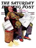 "Tax Deadline," Saturday Evening Post Cover, March 19, 1938-John Newton Howitt-Giclee Print