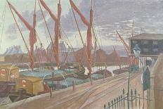 Granaries, Ipswich, 1923-John Northcote Nash-Giclee Print