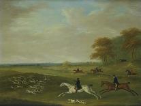 King David' Beating 'surveyor' for the Coronation Cup at Newcastle on July 5, 1815-John Nost Sartorius-Giclee Print