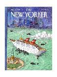 Palindromic sky-writer planes at the beach. - New Yorker Cartoon-John O'brien-Premium Giclee Print