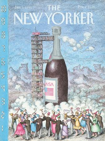The New Yorker Cover - January 1, 1990