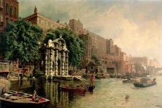 Old York Gate, Adelphi-John O'connor-Mounted Giclee Print