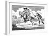 John of Gant Mounted, Or, Mars on His Journey..., 1747-null-Framed Giclee Print