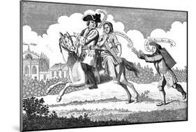 John of Gant Mounted, Or, Mars on His Journey..., 1747-null-Mounted Giclee Print
