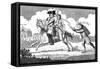 John of Gant Mounted, Or, Mars on His Journey..., 1747-null-Framed Stretched Canvas