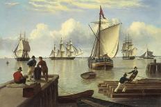 Shipping in the Humber-John Of Hull Ward-Giclee Print