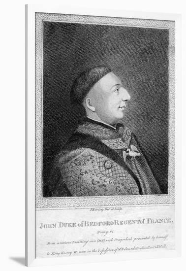 John of Lancaster, 1st Duke of Bedford-S Harding-Framed Giclee Print