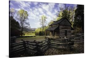 John Oliver Cabin, Great Smoky Mountains NP, Tennessee, USA-Jerry Ginsberg-Stretched Canvas
