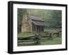 John Oliver Cabin in Cades Cove, Great Smoky Mountains National Park, Tennessee, USA-Adam Jones-Framed Photographic Print