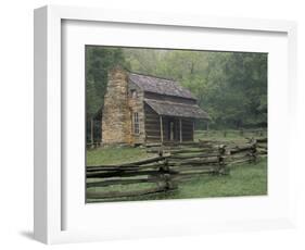 John Oliver Cabin in Cades Cove, Great Smoky Mountains National Park, Tennessee, USA-Adam Jones-Framed Photographic Print