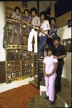 The Jackson Five with their Father and Mother, Joseph and Katherine, September 24, 1971-John Olson-Photographic Print