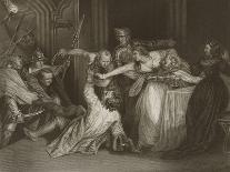 Boadicea Haranging the Britons, Engraved by Sharp-John Opie-Giclee Print