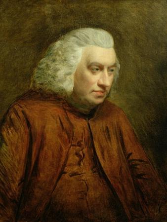 Portrait of Dr Samuel Johnson (1709-84), C.1783