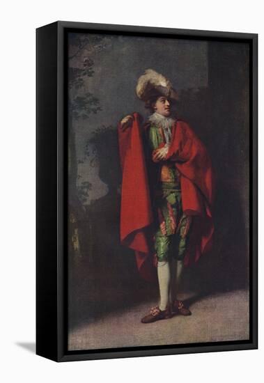 John Palmer as Count Almaviva in 'The Spanish Barber', 1779, (1917)-Henry Walton-Framed Stretched Canvas