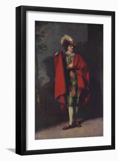 John Palmer as Count Almaviva in 'The Spanish Barber', 1779, (1917)-Henry Walton-Framed Giclee Print