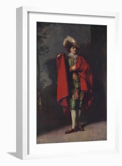 John Palmer as Count Almaviva in 'The Spanish Barber', 1779, (1917)-Henry Walton-Framed Giclee Print