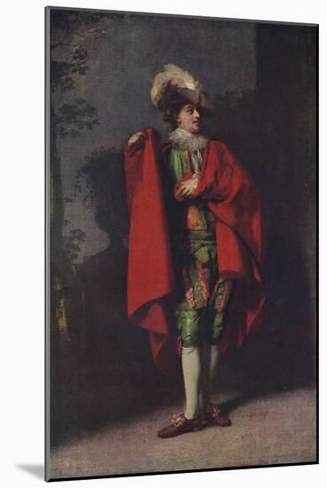 John Palmer as Count Almaviva in 'The Spanish Barber', 1779, (1917)-Henry Walton-Mounted Giclee Print