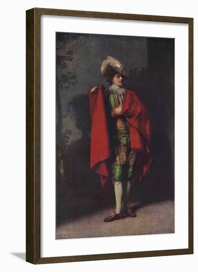 John Palmer as Count Almaviva in 'The Spanish Barber', 1779, (1917)-Henry Walton-Framed Giclee Print