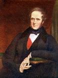 Portrait of Henry John Temple, 1844-45-John Partridge-Giclee Print