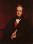 Portrait of Henry John Temple, 1844-45-John Partridge-Framed Giclee Print