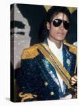 Michael Jackson at Grammy Awards-John Paschal-Premium Photographic Print