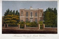 The Freemasons' Charity School for Girls, Westminster Bridge Road, Lambeth, London, 1814-John Pass-Framed Giclee Print