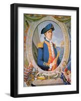 John Paul Jones (Colour Litho)-American-Framed Giclee Print