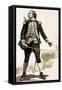 John Paul Jones, Hero of the American War of Independence-null-Framed Stretched Canvas