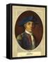 John Paul Jones in Military Uniform-null-Framed Stretched Canvas