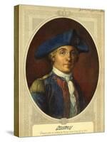 John Paul Jones in Military Uniform-null-Stretched Canvas