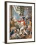 John Paul Jones Shooting a Sailor Who Had Attempted to Strike His Colours in an Engagement-John Collet-Framed Giclee Print
