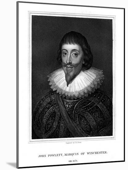 John Paulet, 5th Marquess of Winchester, Royalist-TA Dean-Mounted Giclee Print