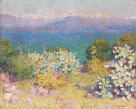 In the Morning, Alpes Maritime from from Antibes-John Peter Russell-Giclee Print