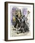 John Peter Zenger Celebrating His Acquittal after Trial for Libel, Colonial New York City, 1735-null-Framed Giclee Print